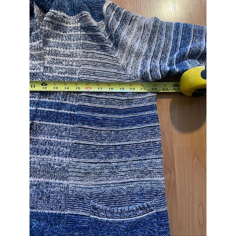 Lucky Brand Blue Open Front Cozy Cardigan Sweater Women’s Size 1X - Picture 5 of 5